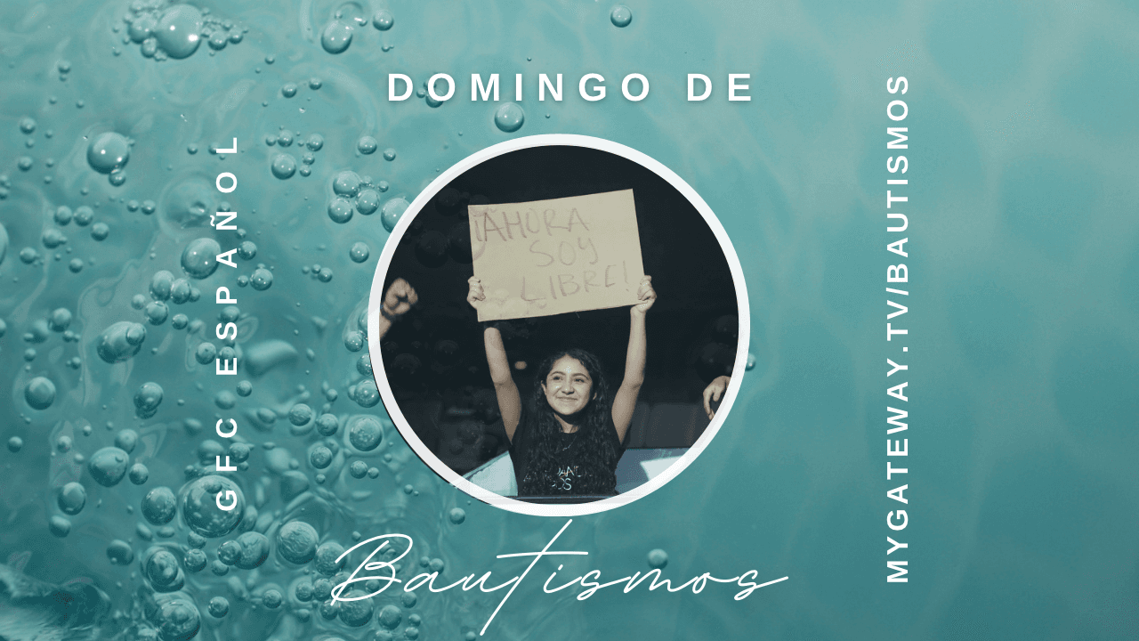 Ser bautizado es la expresión externa de lo que Dios está haciendo internamente en tu vida. 

    Si estás listo para dar este paso, regístrate ahora mismo.
    ¡Estamos emocionados por celebrar contigo!
    