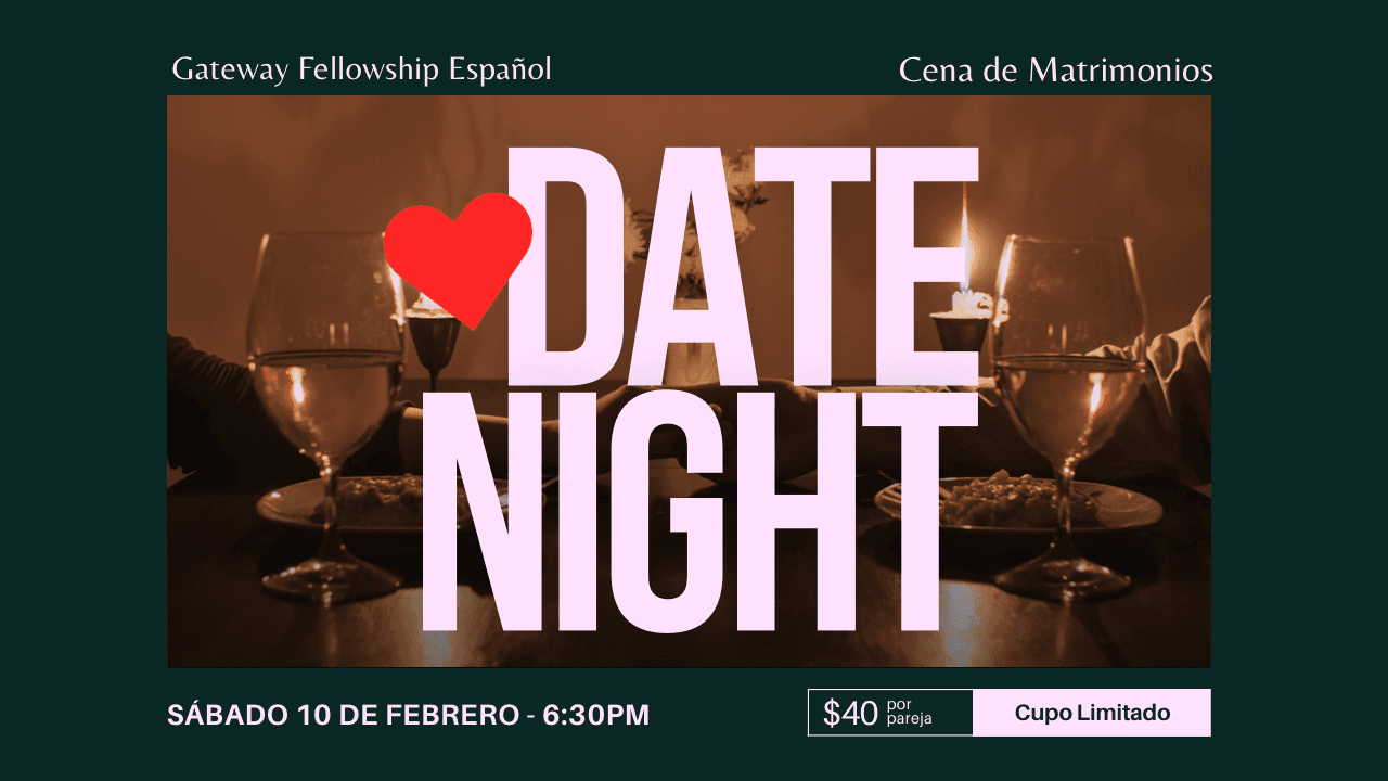 Te invitamos a una noche especial para parejas, donde aprenderemos a fortalecer nuestro matrimonio.